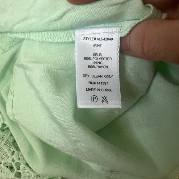 ASTR THE LABEL Revolve The Lace A Line
Cocktail Midi Dress Mint Green S - Picture 9 of 9